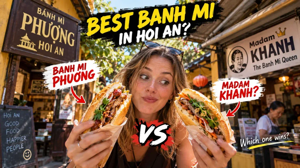 Best banh mi in Hoi An: Banh Mi Phuong vs. Madam Khanh?