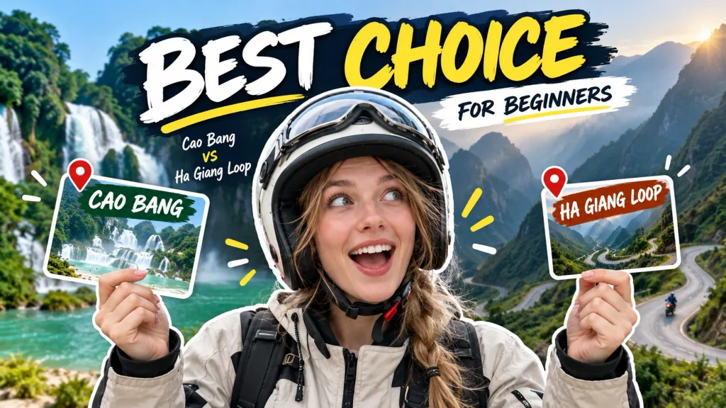 Cao Bang Loop vs Ha Giang Loop: Best choice for beginners?