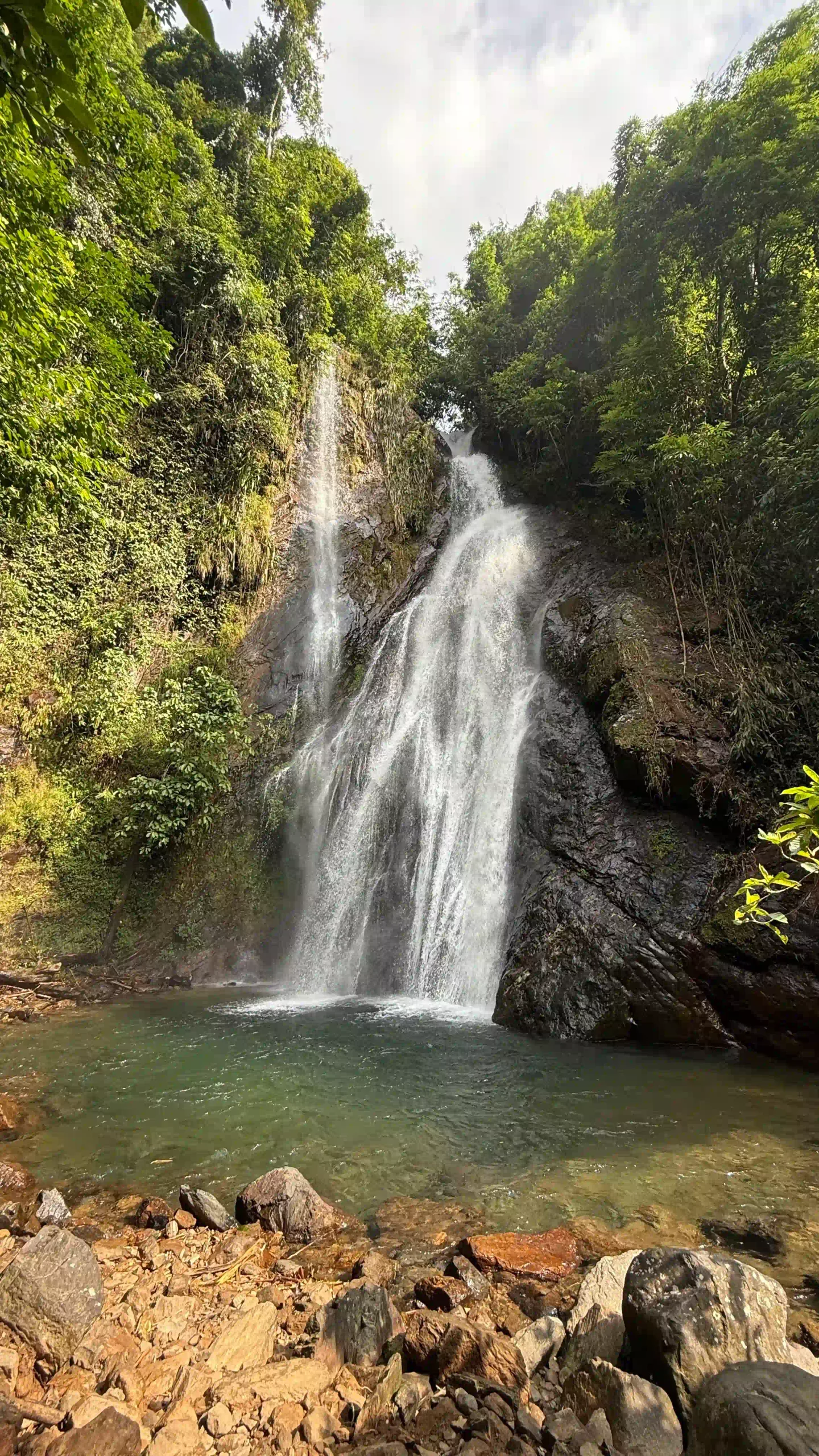 Du Gia Waterfall and Village: How to get there & what to do 14 Du Gia Waterfall 2 the Quieter One Upstream 4 scaled Vietadvisor
