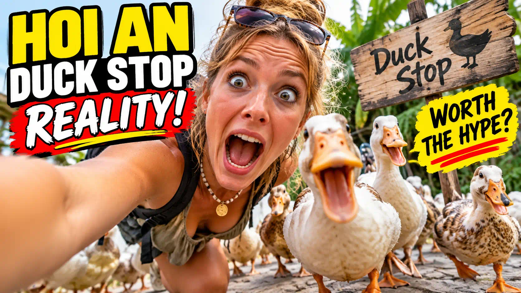 Duck stop Hoi An Vietadvisor