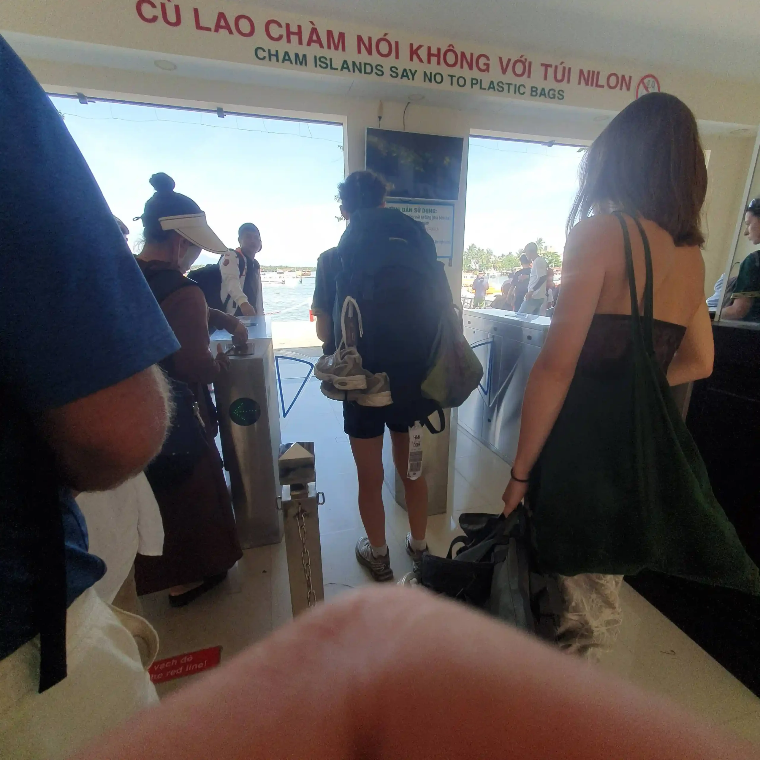 Hoi An to Cham Island scuba diving: My first-time review 40 Getting Out to cham island scaled Vietadvisor