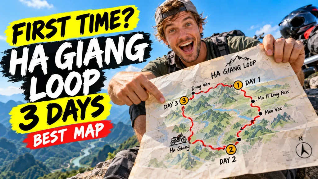 Best Ha Giang Loop 3-day itinerary & map for first-timers