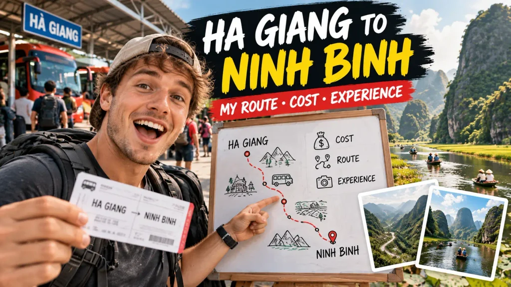 Ha Giang to Ninh Binh: My route, cost & travel experience