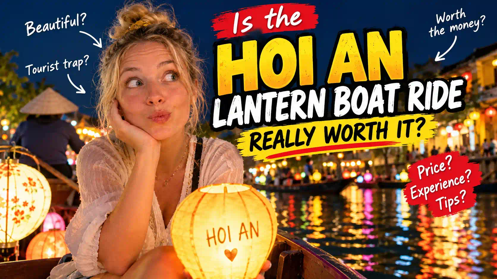 Hoi An lantern boat ride Vietadvisor
