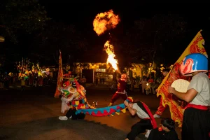 Múa Thiên Cẩu hoi an 3