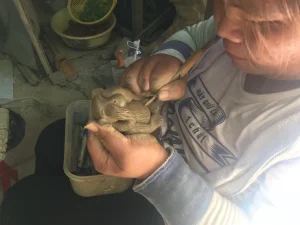 family at Ceramic Village Museum 5