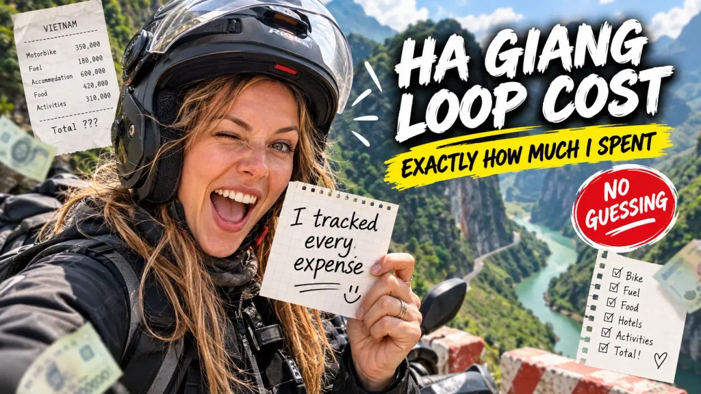 ค่าใช้จ่าย Ha Giang Loop: สรุปงบจริงที่ผมใช้ไปทั้งหมด (คู่มือปี 2026)