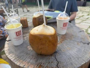 Paying to Get Onto Sao Beach
