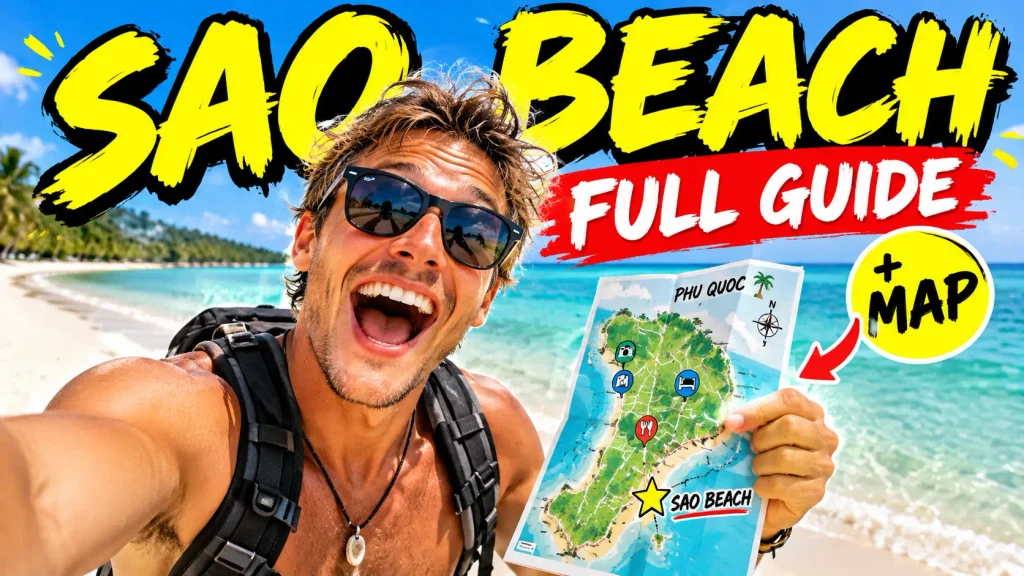 My Complete Sao Beach Phu Quoc Travel Guide + Map 2026