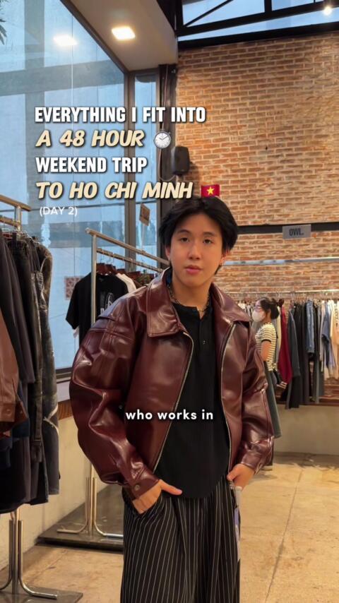 my day 2 itinerary for my weekend trip to hcm #hochiminh #itinerary #shopping #vietnam 