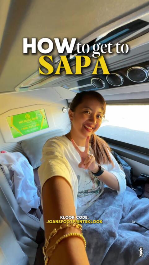 May flight ka ba to Hanoi soon? This is how you can get to Sapa, Vietnam &mdash; a must try destination when in Hanoi! 😍 #sapa #vietnam #sleeperbus #diy #howtogetthere   