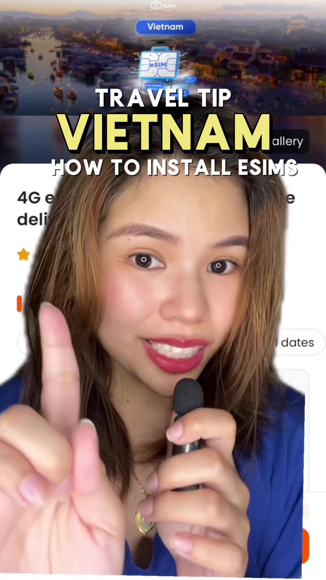 I used an eSIM for my Vietnam trip and it worked instantly &mdash; just book on Klook, scan, and go! This is the future of travel. #eSIMVietnam #vietnamtravel #TravelTips #VietnamTrip #vietnamtraveltips #esim 
