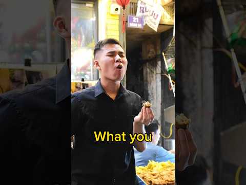 Just $5 for the best food tour in Hanoi's old quater #shorts #whatsupvietnam #vietnamesefood