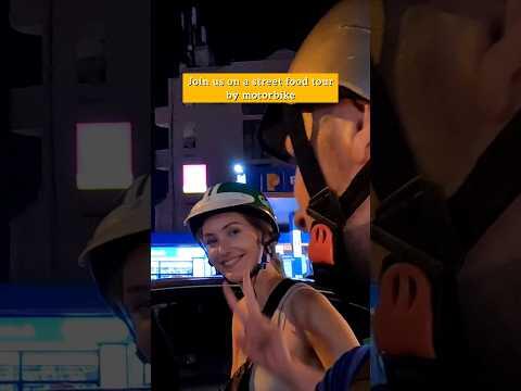 The most FUN street food tour by motorbike in Saigon / Ho Chi Minh City #vietnamtravel #travelvlog