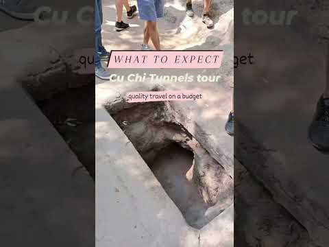 How to visit the Cu Chi tunnels on a budget❗️#amazingvietnam #mekongdelta #cuchitunnels #mekongdaily