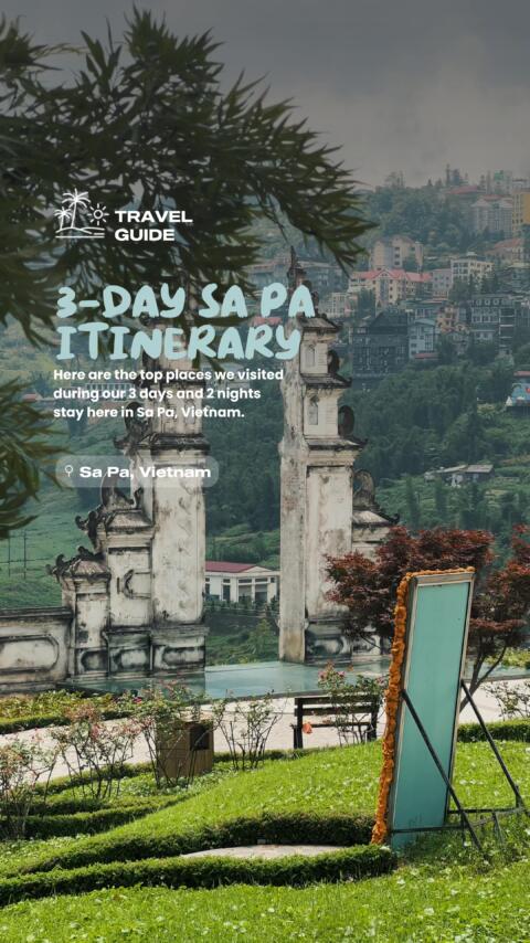 3-day Sa Pa itinerary 🇻🇳 ❗️Correction: It's Noi Bai International Airport. Nalito lang ako sa name nung airport✌🏼🥹 &mdash;&mdash; #helloherl #sapavietnam 
