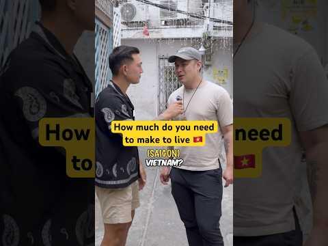 saigon 🇻🇳 monthly salary, how much do you need to make to live here? part 2 💰#saigon #vietnam