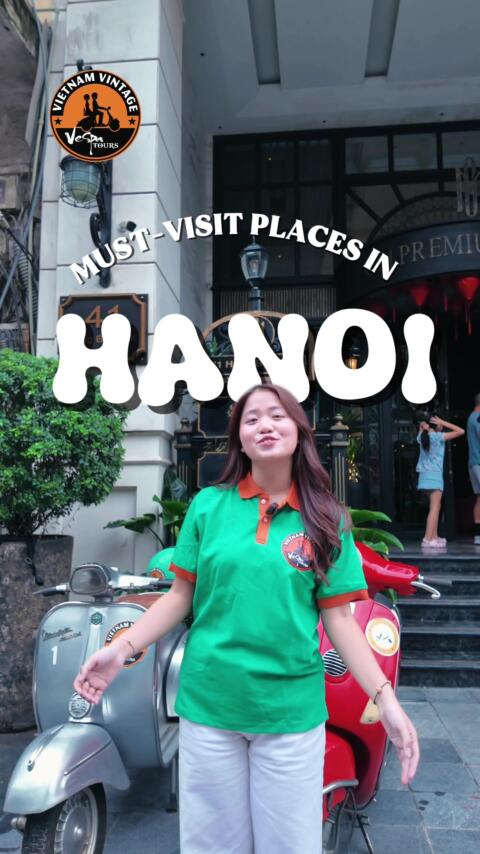 🇻🇳 MUST-VISIT PLACES IN HANOI 🇻🇳 Explore Hanoi on a vintage Vespa and immerse yourself in both the vibrant energy of the Old Quarter and the peaceful charm of local life🌿 🛵 Here are some must-see spots: &bull; St. Joseph&rsquo;s Cathedral &ndash; Built in 1886, this French Gothic church stands as a timeless symbol of Hanoi&rsquo;s colonial past. &bull; Long Bien Bridge &ndash; Designed by Gustave Eiffel in 1902, it proudly bears the scars of history and resilience &bull; Kumquat Garden &ndash; A traditional village garden where kumquat trees have flourished for generations, symbolizing luck and prosperity &bull; Huu Tiep Lake &ndash; Home to the wreckage of a B-52 bomber from 1972, a peaceful reminder of Hanoi&rsquo;s wartime past &bull; Train Street &ndash; A unique spot where you can sip a cup of coffee and watch the train pass by just inches away from your seat Follow us for more travel tips 🇻🇳 #vietnam #fyp #oldquarterhanoi #hanoivietnam #vietnamtourism  