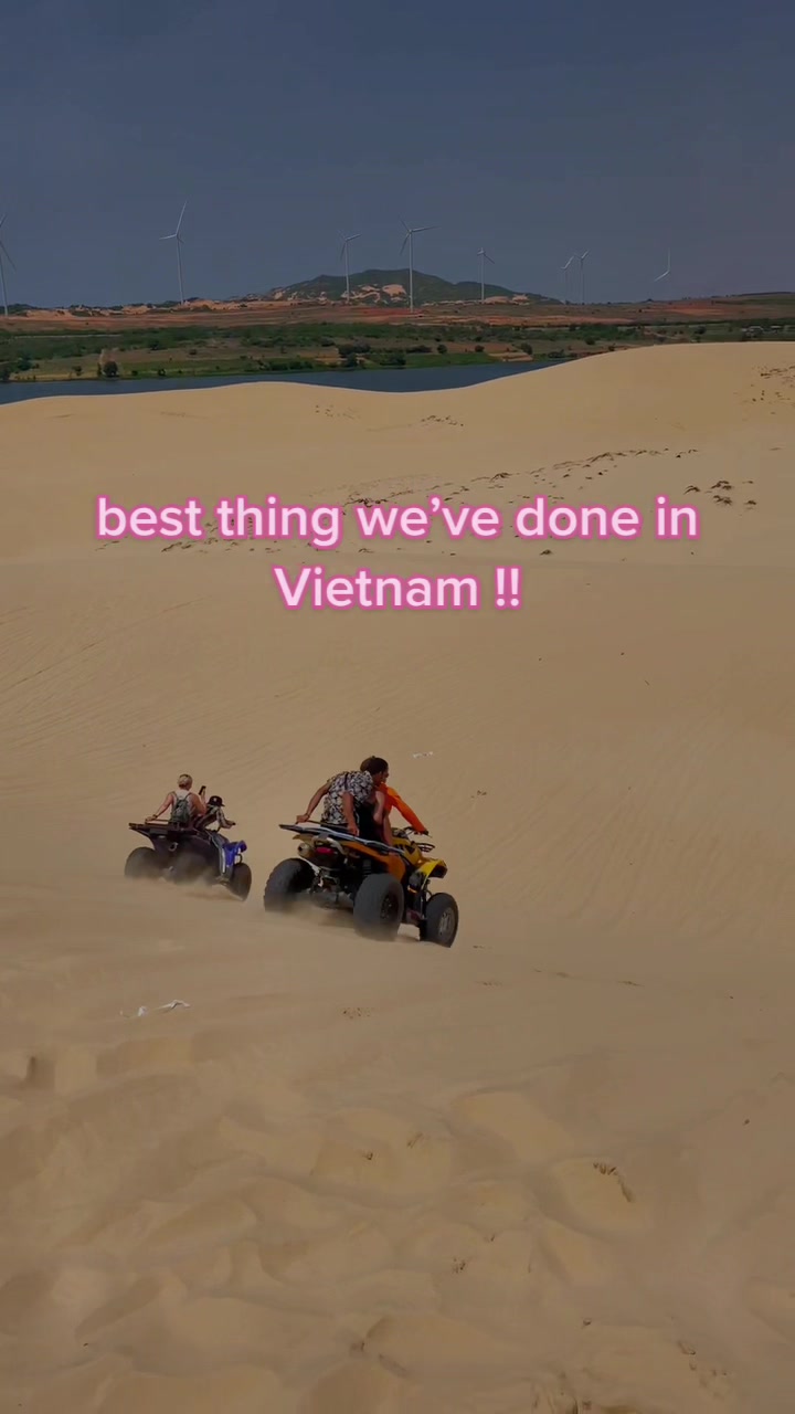 best day for far 100% #vietnam #travel #travelrecommendation #muine #quadbike