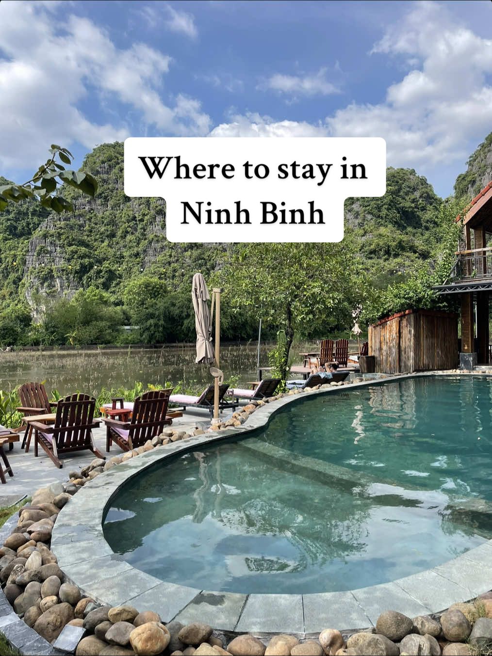 Make sure to add Ninh Binh to your Vietnam itinerary 🤩  There are day trips from Hanoi but highly recommend staying for at least 2 or 3 nights! It&rsquo;s so beautiful here ✨ #thingstodoinvietnam #ninhbinh #wheretostay 