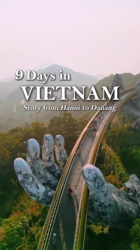 9 days from Hanoi to Danang 🇻🇳💕 DM us to get a free itinerary  #vietnamtiktok #vietnamtravel #visitvietnam #vietnamtour 
