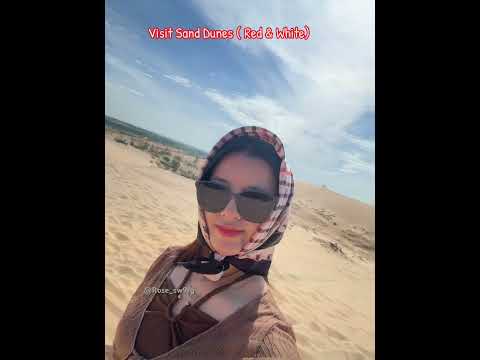 Visit Sand Dunes ( Red & White) in Mui Ne Vietnam #sanddunes #muine #vietnam #foryou #shorts #fyp