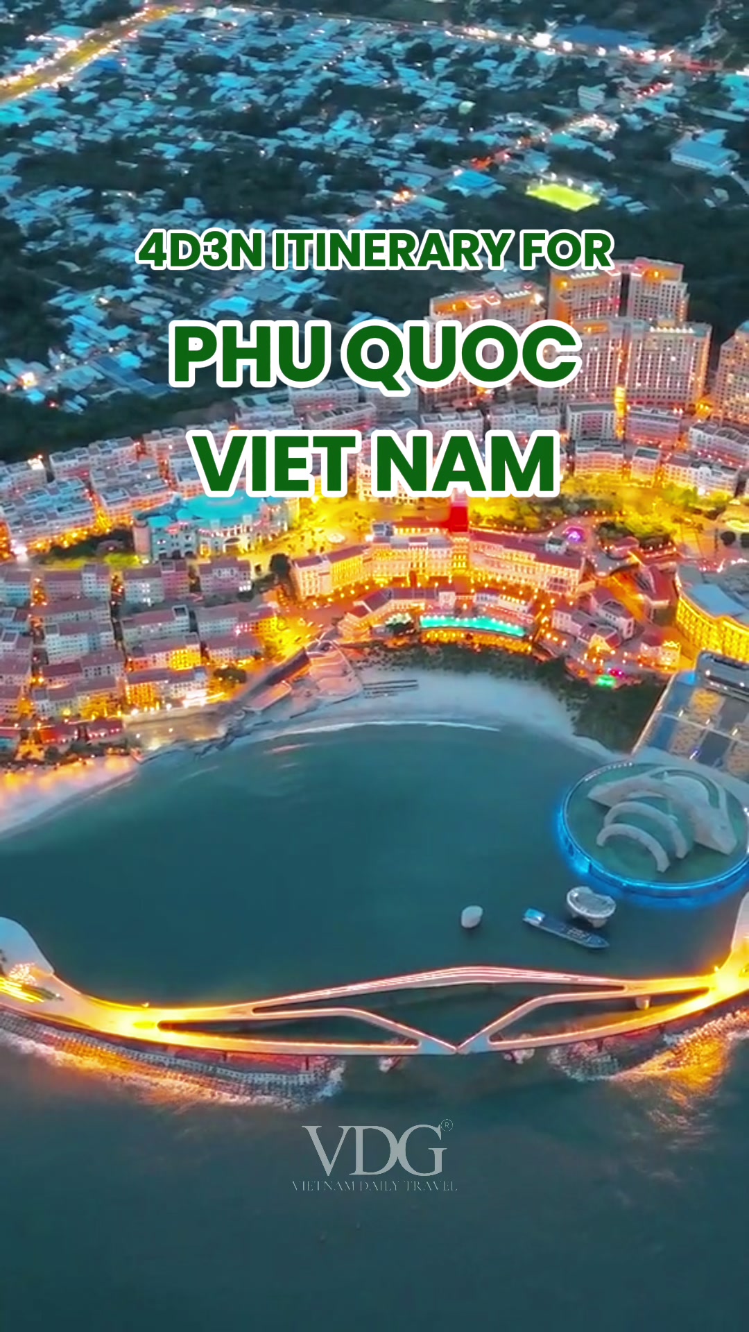 Phu Quoc 4D3N tour package You will have a chance to explore Phu Quoc Island from North to South with all the best tourist places. #vietnamdailytravel #vietnamtour #vietnamtourpackage #vietnam #phuquoc #grandworldphuquoc #phuquocisland 