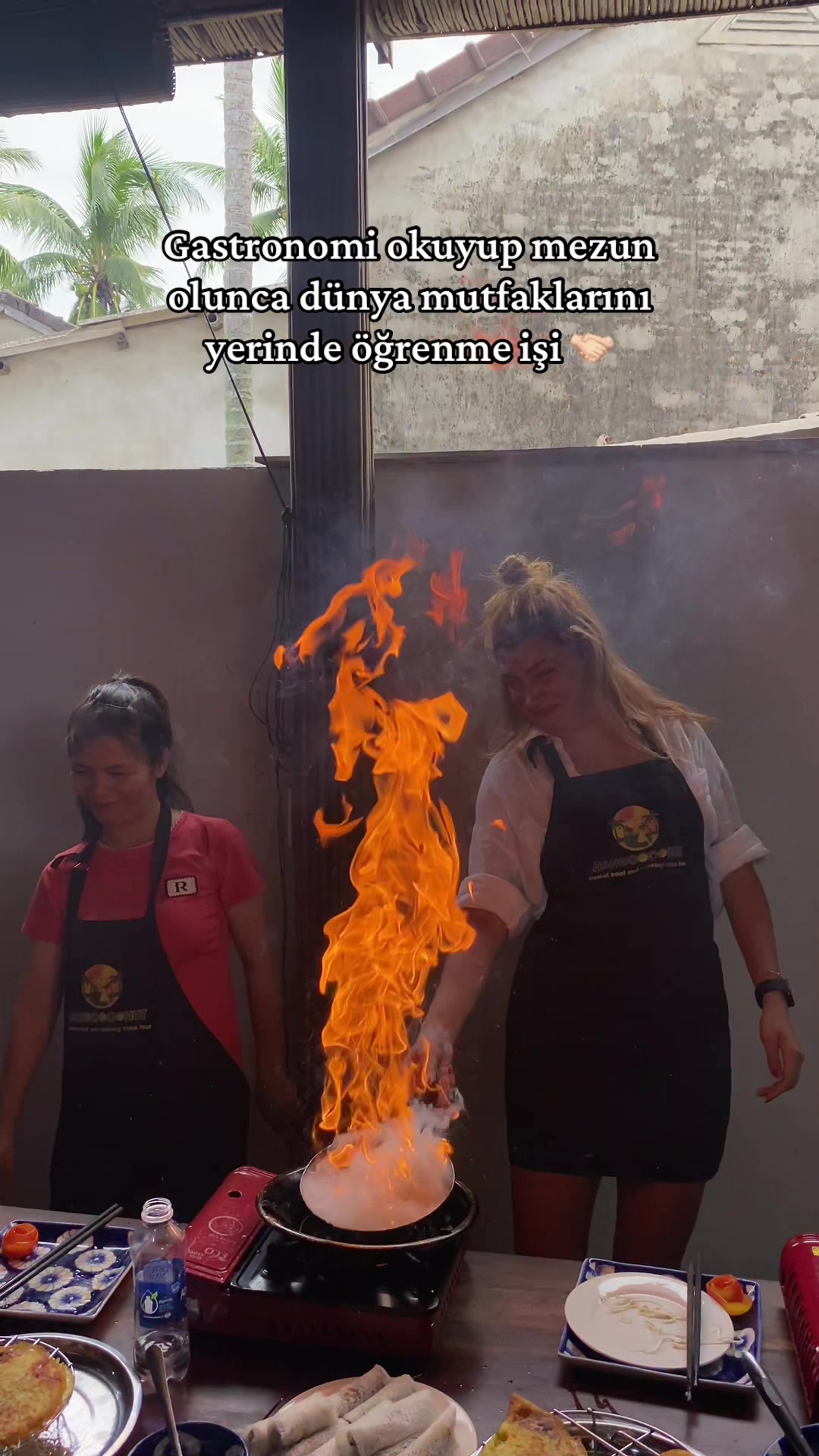 Hocam ben dersi dinledim ger&ccedil;ekten sadece bir de burada bakayım istedim🥹 #gastronomi #hoian #cookingclass #d&uuml;nyamutfağı  