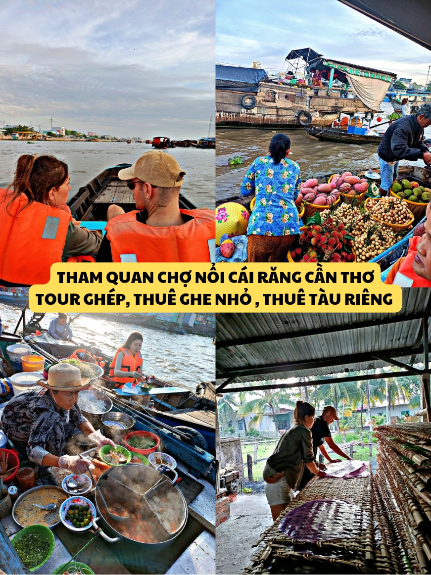 THAM QUAN CHỢ NỔI C&Aacute;I RĂNG CẦN THƠ: - Tour Gh&eacute;p (99🐟/Kh&aacute;ch) - Thu&ecirc; Ghe Nhỏ (Chỉ Từ 400🐟/Ghe) - Thu&ecirc; T&agrave;u Lớn (Chỉ Từ 600🐟/T&agrave;u) Visit Cai Rang Floating Market: Group Tour, Rent A Small Boat, Rent A Large Private Boat ☎️Li&ecirc;n Hệ: 03.35.61.15.34 (D&eacute;p L&agrave;o) #huythanhcanthotour #chonoicairang #tourchonoicairang #tourconson #tourcantho #tourmientay #cantho #cantho65 #65cantho #mientay #conson #consoncantho #cairangfloatingmarket #mekongdelta #vietnam 