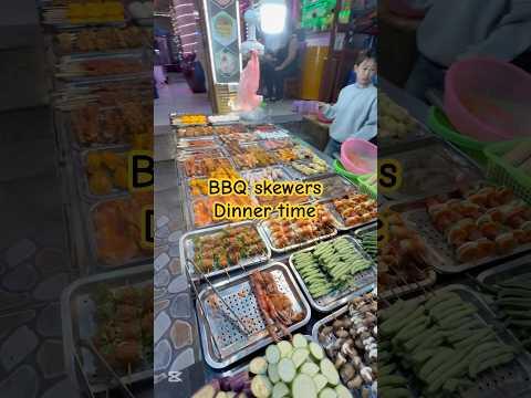 Random BBQ dinner at SAPA #dinner #random #food #bbq #hotpot #fyp #shorts #vietnam