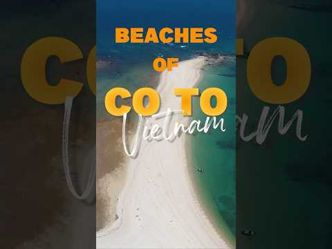The Prettiest Hidden Beaches in Northern Vietnam #shorts
