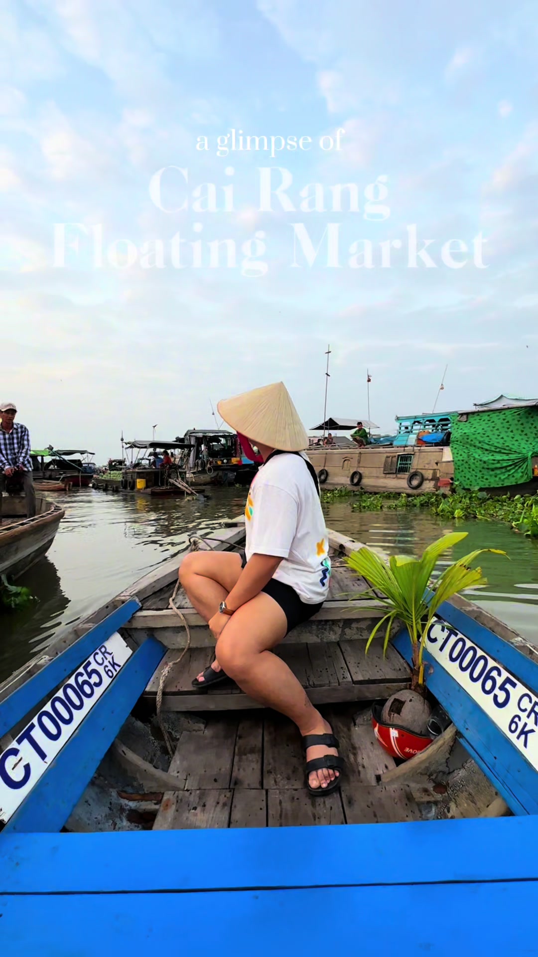 Cai Rang Floating Market gives you another insight of the life here in Mekong Delta. This is recognized as a national intangible cultural heritage in 2016.  I am beyond happy to have immersed in one of the well-known and biggest floating markets in the world. ✨🫶🏼 #cairang #cairangfloatingmarket #cairangcantho #cantho #vietnam #traveltok #traveltiktok #travellife #culturetiktok #floatingmarket #mekong #mekongdelta #mekongdeltatour 