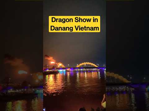 Fire and Ice show in Vietnam #shorts #amazing #viral #travel #shortsvideo #danang #vietnam
