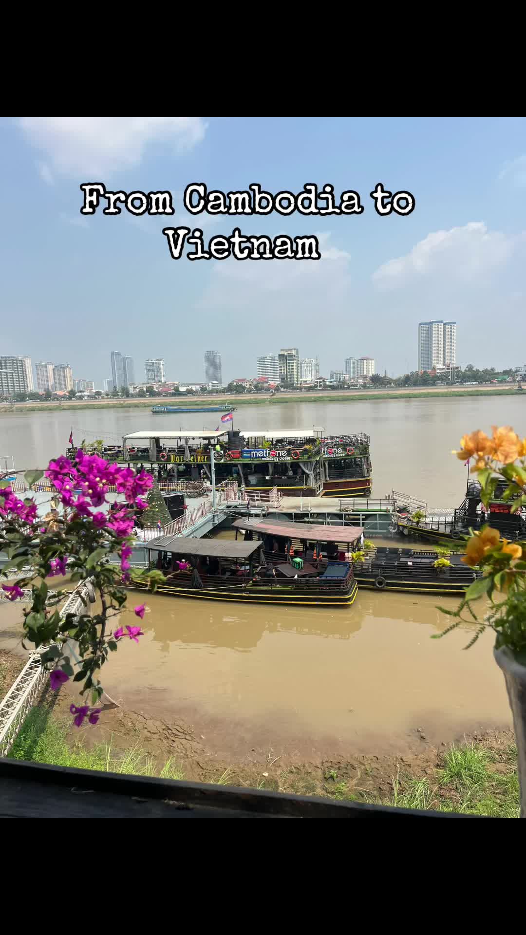 #pnhompenh #cambodia #chaudoc #vietnam #expressboat #speedboat #mekong #river #mekongriver  #boarders #crossing #crossingtheborder #sunsetviews #foru #tiktokviral #tik_tok #grateful #travel #aroundtheworld #travelwithoutanitinerary #jubel #sunsetlover #adventure #adventuretime #holidaymodeactivated #sailingtiktok #speedboat #enjoy #enjoylife #livethemoment #lovetheplanet #enjoylife 
