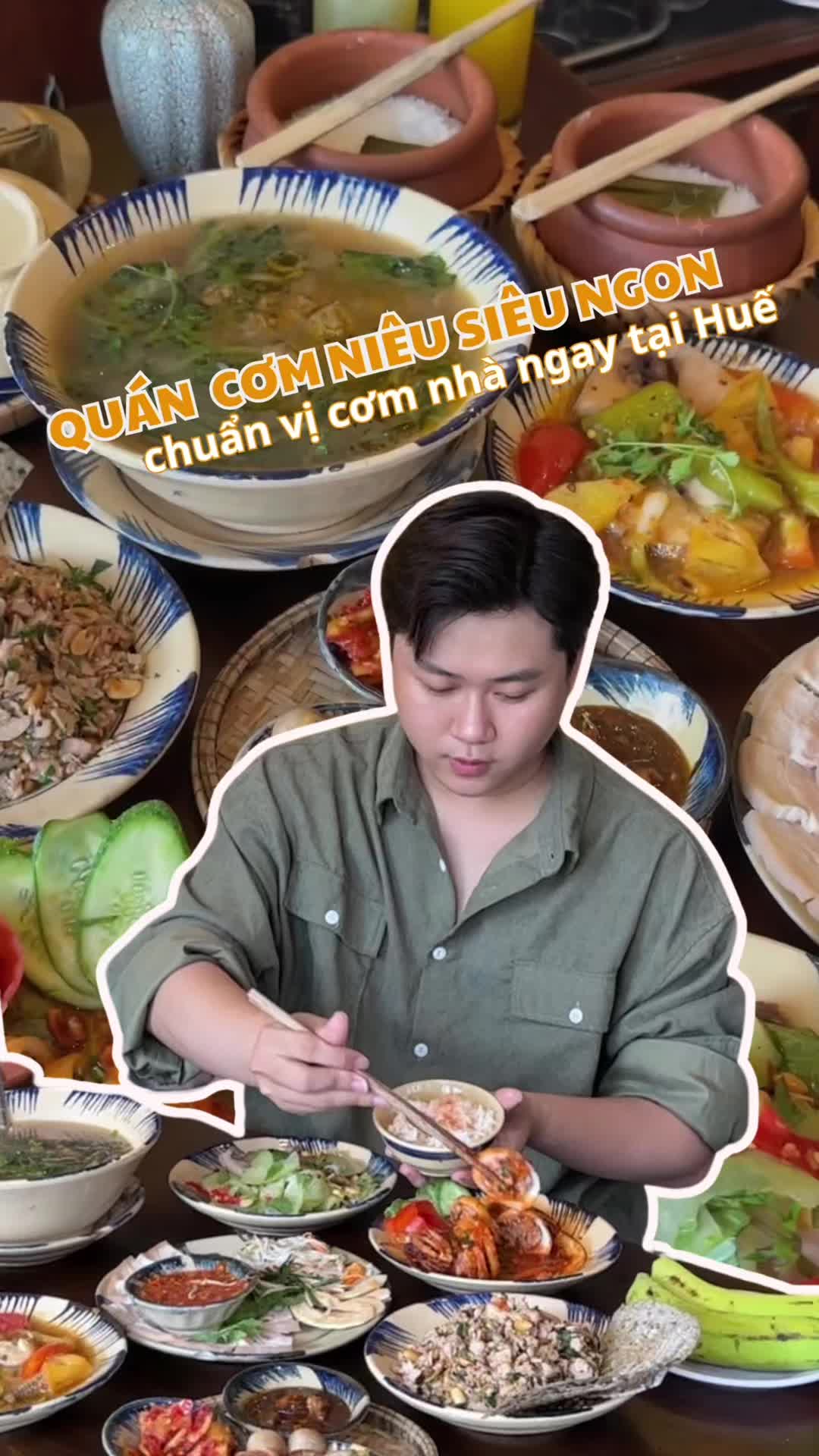 Qu&aacute;n cơm ni&ecirc;u chuận vị cơm nh&agrave; m&agrave; nhất định bạn phải thử khi gh&eacute; đến Huế #Hue #reviewhue #75Hue #ancungtiktok #reviewanngon #FoodFestOnTikTok #LearnOnTikTok #haitranreviewhue #hueoianchi 