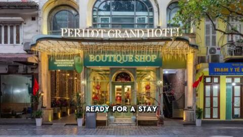 Discover one of Hanoi&rsquo;s most unique boutique stays ✨ In this video, we&rsquo;re highlighting the stylish and artistic Peridot Grand Luxury Boutique Hotel &mdash; a perfect mix of vintage charm, modern luxury, and vibrant city energy. From beautifully designed rooms to elevated dining and relaxing spaces, this hotel is an unforgettable spot for your next Hanoi getaway. Ready to plan your stay? 👉 Click the link below to book your upcoming visit to Peridot Grand Luxury Boutique Hotel https://expedia.com/affiliates/hanoi-hotels-peridot-grand-hotel-spa-by-aira.9cPTzru				 #Hanoi #HanoiVietnam #VietnamTravel #LuxuryHotel #BoutiqueHotel          