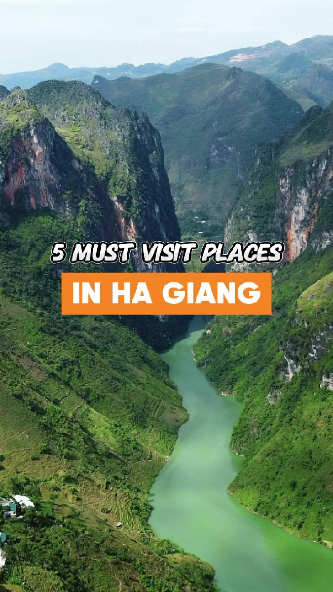 ⭐You don't skip Ha Giang Loop with 5 must-vist places 1️⃣ Ma Pi Leng Pass - Ma Pi Leng is known as one of the four great passes in the mountains of Northern Vietnam, because of its dangerous curves that challenge drivers. 🌄🏔️ 2️⃣ Nho Que River - The Nho Que River area is considered a unique tectonic valley, the deepest canyon in Southeast Asia. A jade green stream flows below, on both sides are high, steep, deep and extremely wild cliffs but the vegetation is still full of intense vitality.. 🏞️💧 3️⃣ Hoang Su Phi Rice Terraces - Hoang Su Phi is a natural masterpiece with captivating beauty that captivates people's hearts. The highlight of this place is the cascading terraced fields, covering the hills like an impressive work of art painted by skillful human hands.🗻🌳 4️⃣ Lung Cu Flag Tower - It is a symbol marking the northernmost point of Vietnam. 🇻🇳✨ 5️⃣ The Locals - They're so nice and friendly🥰 👉🏻 Cheers offer both join group/private and motorbike/jeep tour, based on your travel style ✈️ DM us for best support from our local experts! 💬 #cheerstours #meetupvietnam #travelvietnam #travel #hagiang #hagiangloop #hiddengem #thingstodo #thingstodoinvietnam #vietnamtravel #solotravel