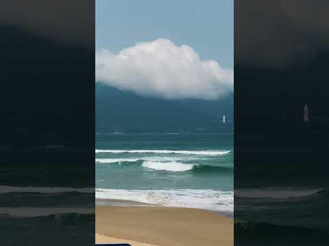 Beautiful Beach in Da Nang Vietnam #shorts #beach #vietnam #danang