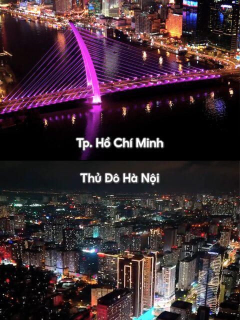 Hồ Ch&iacute; M&igrave;nh v&agrave; H&agrave; Nội #sunhomes #hanoi #hochiminh #bds#thuthem