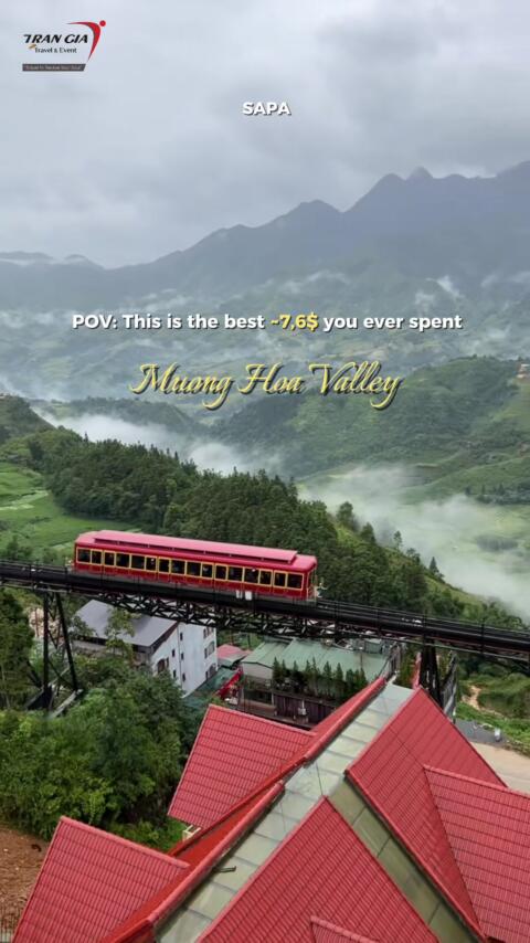POV: 7,6$ for a lifetime memory. Gliding through the clouds, across Muong Hoa Valley &ndash; this view feels unreal Sapa isn&rsquo;t just a place to see, it&rsquo;s a place to feel. ✨🌿 Who would you take on this ride? 💛 ✈️ Want more travel vibes? Click the link in bio or DM us now! #trangiatravel #trangiagroup #sapa #muonghoavalley #vietnamtravel     🇻🇳 Tran Gia Journey &ndash; Youth journeys, unforgettable experiences ✨ 👉🏻 Watch full video on TikTok