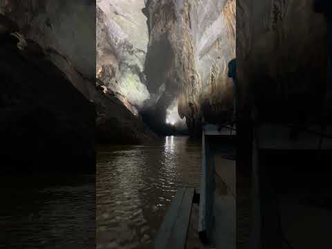 🚤 Phong Nha Cave Gate Marina: Navigating Tranquility in Nature's Gallery! #shorts #phongnha