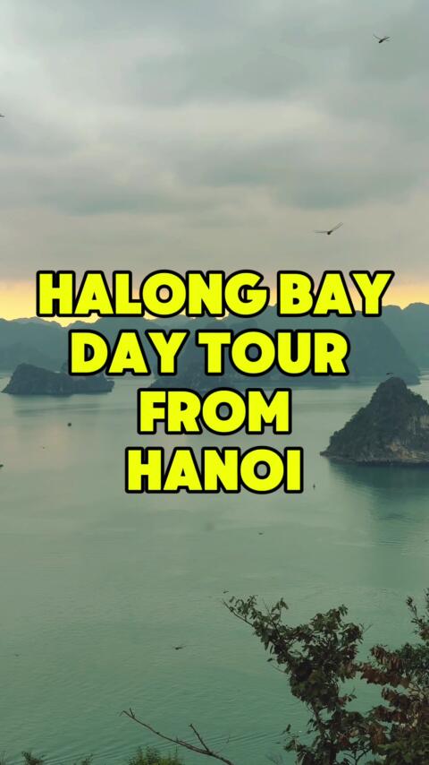 Planning a Halong Bay Day Tour from Hanoi? 🇻🇳⛴️ Here&rsquo;s what to expect from one of Vietnam&rsquo;s most famous UNESCO World Heritage Sites! From the 2-hour bus ride from Hanoi, lunch on the cruise, Sung Sot Cave, kayaking at Luon Cave, and the stunning view from Titop Island &mdash; here&rsquo;s a realistic look at the Halong Bay day tour experience 👀 We booked the Dragon King Cruise on Agoda and prioritized tours with: ✔️ Roundtrip bus transfer from Hanoi ✔️ Lunch included ✔️ Entrance fees included My honest takeaway? The views are absolutely breathtaking, especially during sunset 🌅 But since it&rsquo;s a day tour, expect lots of tourists and packed stops. If you prefer a more relaxing experience, you might want to consider the overnight cruise instead. 💸 Extra tip: You can get extra savings on Agoda activities using the code AGODADENVER. Save this for your Vietnam itinerary! 🇻🇳 #HalongBay #HalongBayVietnam #Hanoi #Vietnam #VietnamTravel             