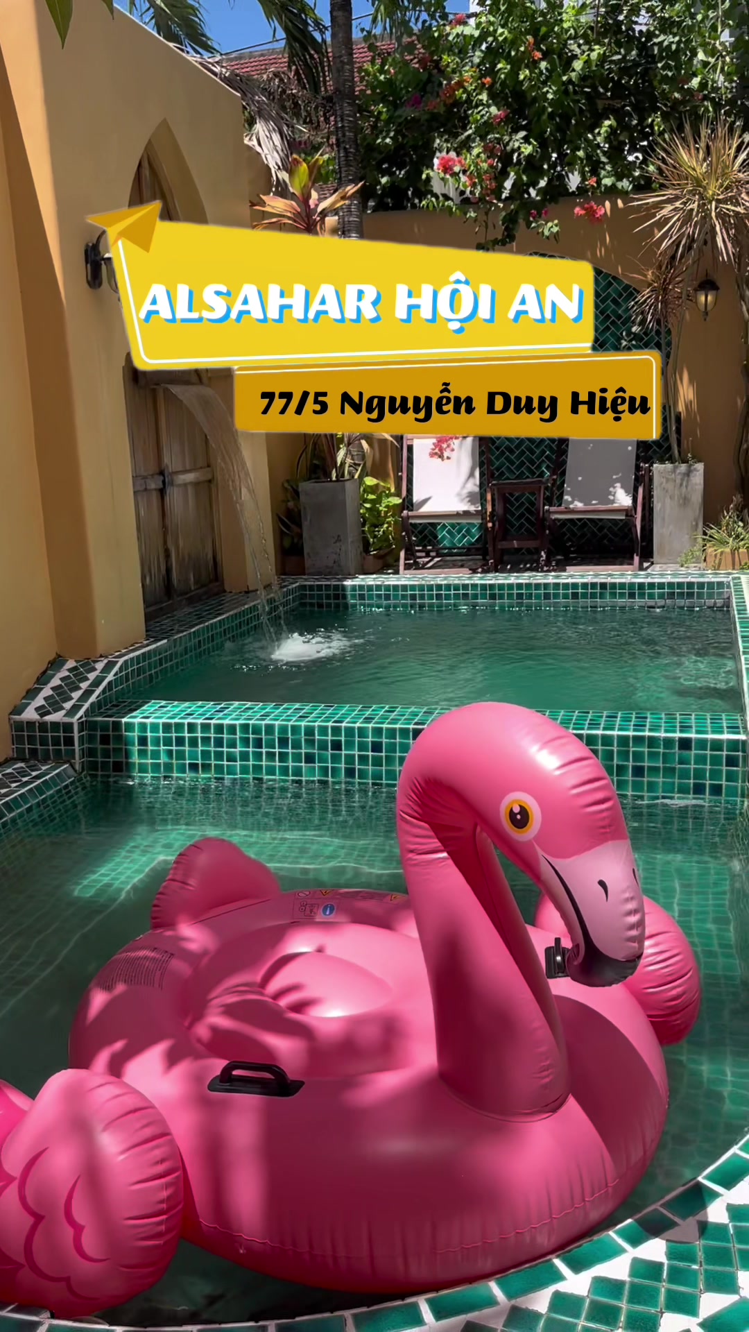 Chiếc homestay xinh xinh tại Hội An cho gia đ&igrave;nh m&ecirc; chụp ảnh n&egrave;. Villa Alsahar Hội An ❤️ #buuvivu #hoian #dulich #helloquangnam #learnontiktok #homestay #khachsan #alsaharhoian #tvlkvn 
