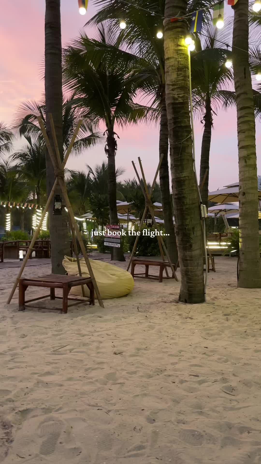 📍 chill beach bar, ha long bay #vietnam #halongbay #beachbarvietnam #recommendationshalongbay 