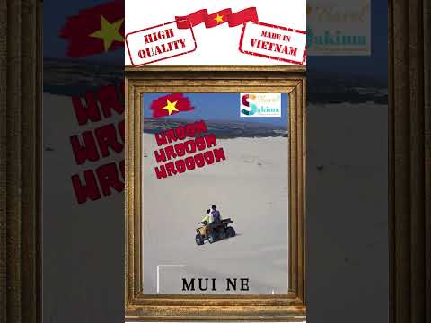 SAKIMA TRAVEL: White Sand Dunes, Mui Ne, Vietnam
