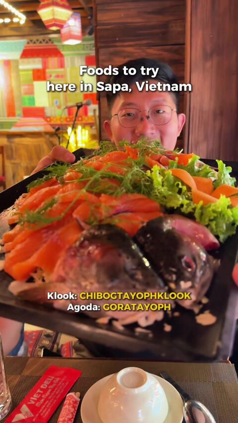 These are the must eat restaurants if you're in Sapa, Vietnam! Food trip here is also a good choice 🍜 AGODA HOTEL APP 10% OFF CODE: (all caps ung code) (2 Codes yan, max of 5 uses each) ✅ CHIBOGTAYOPH ✅ GORATAYOPH 5% KLOOK CODE: ⭐️ CHIBOGTAYOPHKLOOK (Max Use: 5 times)