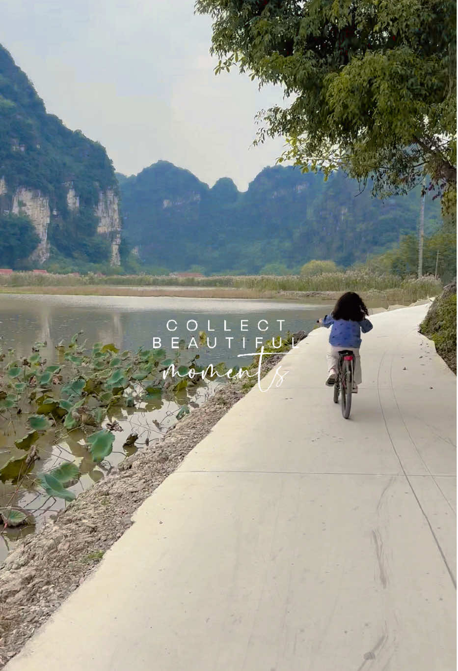 Best Family & Friend Day Trips and Activities in Vietnam 172 Cycling through Ninh Binh 🚴♀️🇻🇳 The most peaceful family day — lush mountains, quiet roads and fresh air. Vietnam at its absolute best. 💚 #NinhBinh #VisitVietnam #VietnamTravel #NinhBinhTrip #FamilyTravel