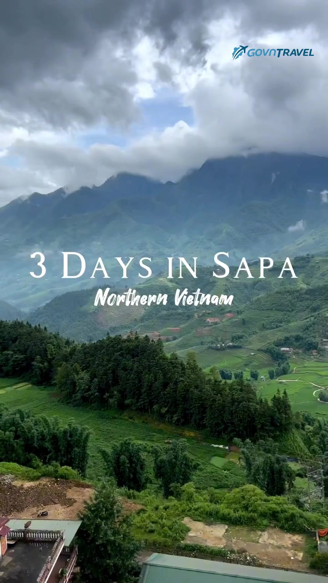 Located in northern Vietnam, Sapa is a popular destination &mdash; and after spending 4 days there, I highly recommend it to anyone visiting Vietnam! Here are my top 3 experiences: 🗻 Mount Fansipan &ndash; The highest peak in Indochina, easily reached by cable car from Sapa. 🎡 Cat Cat Village &ndash; A beautiful village at the foot of Sapa where you can explore Hmong traditions and enjoy stunning scenery (entrance fee required). 🥾 Hiking &ndash; Sapa is famous for trekking. I did a 2-day, 1-night hike with Hmong guides &mdash; an amazing experience with cultural insights, great views, and delicious food at our homestay with Mama May! #Travel #govntravel #travelvietnam #traveltiktok #trending #tour #fyp 