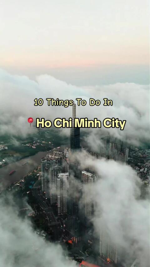 10 things you have to do in Ho Chi Minh City 🌆 🇻🇳 Save this for your Vietnam trip! #hochiminhcity #vietnamtravel #vietnamtips #traveltiktok #traveltips