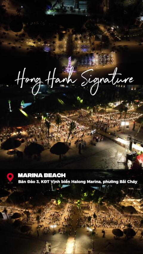 Hồng Hạnh Signature về đ&ecirc;m - Cơ sở mới nhất của chuỗi nh&agrave; h&agrave;ng Hồng Hạnh ❤️ #nhahanghonghanh #dulichhalong #honghanhsignature #halong 